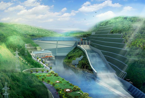 柯坪老挝南塔河1号水电站项目